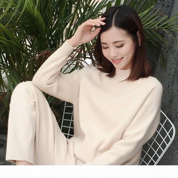 4 colors autumn winter knitted tracksuit women clothing 2 piece set female knit pant suit, White
4 colors autumn winter knitted tracksuit women clothing 2 piece set female knit pant suit, White