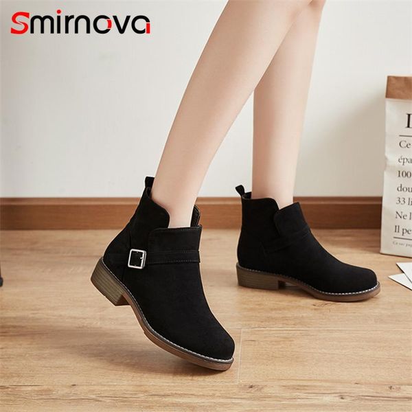 boots smirnova 2021 arrival round toe ankle for woman cow suede leather lady casual thick heels low black
boots smirnova 2021 arrival round toe ankle for woman cow suede leather lady casual thick heels low black