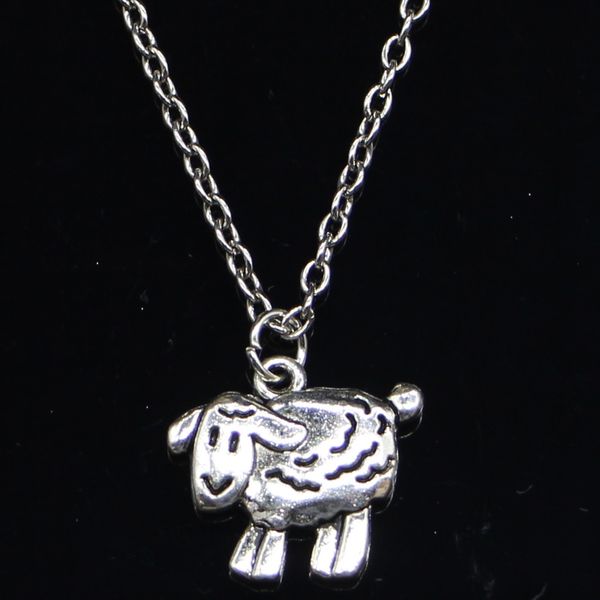 20pcs new fashion necklace 18x16mm sheep lamb pendants short long women men colar gift jewelry choker 201014, Silver
20pcs new fashion necklace 18x16mm sheep lamb pendants short long women men colar gift jewelry choker 201014, Silver
