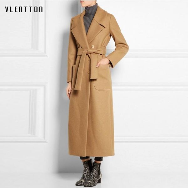 women's trench coats winter jacket women 2021 autumn fashion warm wool blends coat elegant slim thickening, Tan;black
women's trench coats winter jacket women 2021 autumn fashion warm wool blends coat elegant slim thickening, Tan;black