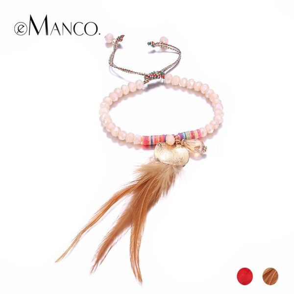emanco stylish statement adjustable glass bracelets for women imitation feather piece pink&red bracelet fashion jewelry y200323, Golden;silver
emanco stylish statement adjustable glass bracelets for women imitation feather piece pink&red bracelet fashion jewelry y200323, Golden;silver