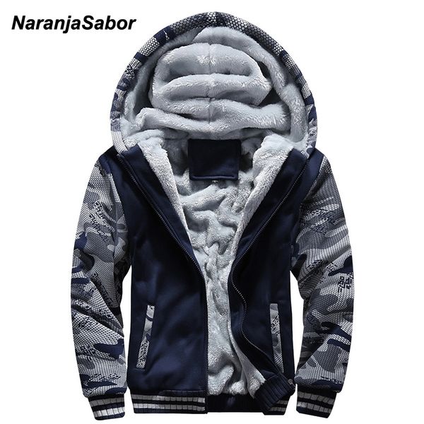 naranjasabor autumn winter men's jacket hooded coat camouflage hoodies mens clothing thick add velvet male sweatshirts 5xl t200828, Black 
naranjasabor autumn winter men's jacket hooded coat camouflage hoodies mens clothing thick add velvet male sweatshirts 5xl t200828, Black