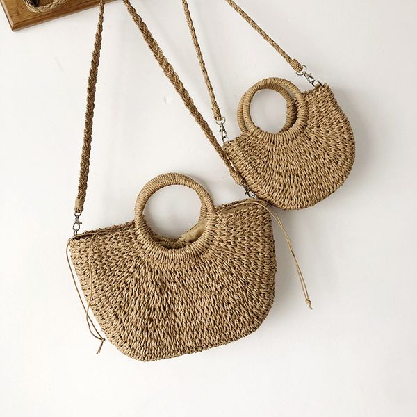 hbp non-brand new style paper rope fashionable versatile hand-held cross carrying small round bucket hand woven bag straw bag for women spo
hbp non-brand new style paper rope fashionable versatile hand-held cross carrying small round bucket hand woven bag straw bag for women spo