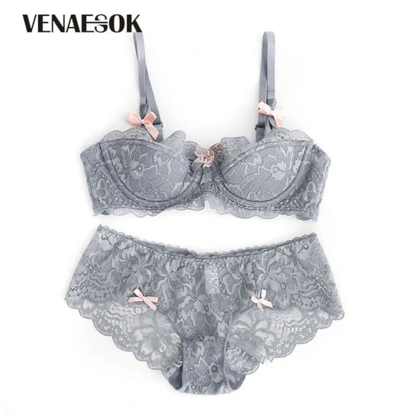 new brands underwear set women thin cotton lace bra lingerie sets plus size 40 38 36 comfortable brassiere gray push up bra c1212, Black;white
new brands underwear set women thin cotton lace bra lingerie sets plus size 40 38 36 comfortable brassiere gray push up bra c1212, Black;white