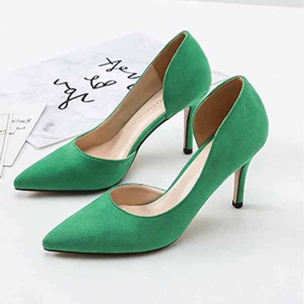 nikali 2020 suede green pointed toe high-heeled stiletto shallow side women's shoes work shoes party shoeswomen1, Black
nikali 2020 suede green pointed toe high-heeled stiletto shallow side women's shoes work shoes party shoeswomen1, Black