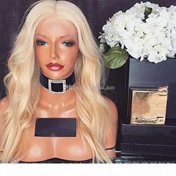 blonde 613# color brazilian virgin human hair full lace front wigs density 150% body wavy hair full lace front wig with baby hair, Black;brown
blonde 613# color brazilian virgin human hair full lace front wigs density 150% body wavy hair full lace front wig with baby hair, Black;brown