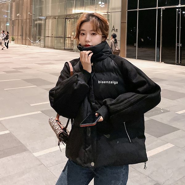 women's letter women jackets jas plus size wet parka winter print fat colar standing 2020 katoon racer casual kpuxd, Black
women's letter women jackets jas plus size wet parka winter print fat colar standing 2020 katoon racer casual kpuxd, Black