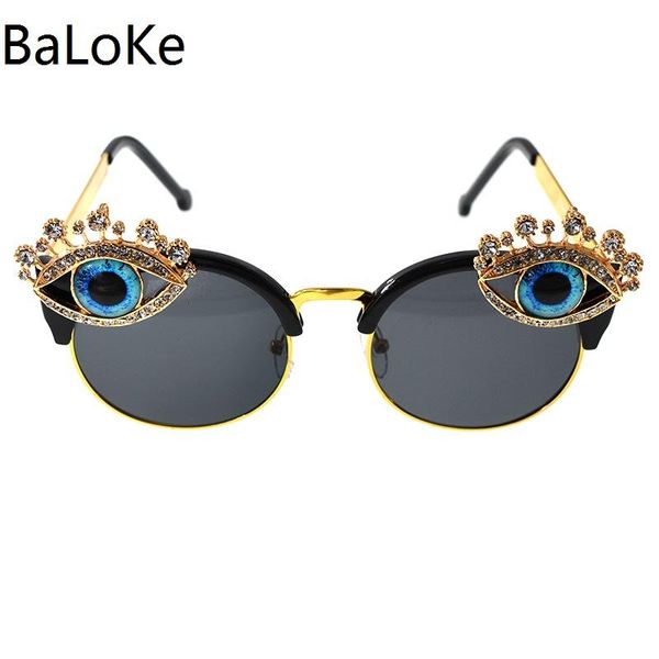 sunglasses cat eye women brand designer charm crystals eyes rhinestones fashion shades feminino, White;black
sunglasses cat eye women brand designer charm crystals eyes rhinestones fashion shades feminino, White;black