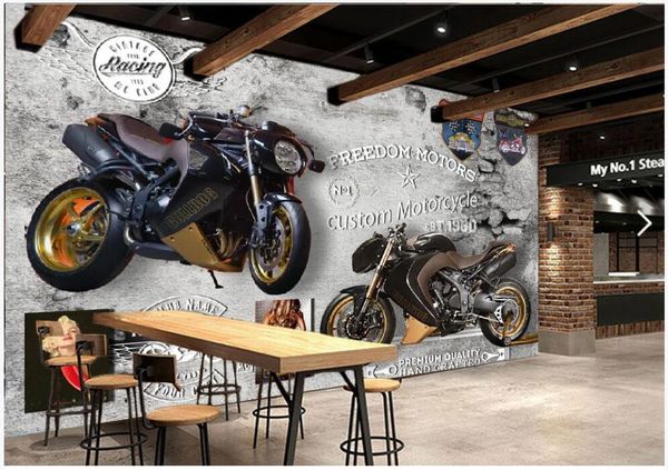3d wallpaper custom p mural retro nostalgic motorcycle bar brick wall home decor 3d wall murals wallpaper in the living room
3d wallpaper custom p mural retro nostalgic motorcycle bar brick wall home decor 3d wall murals wallpaper in the living room