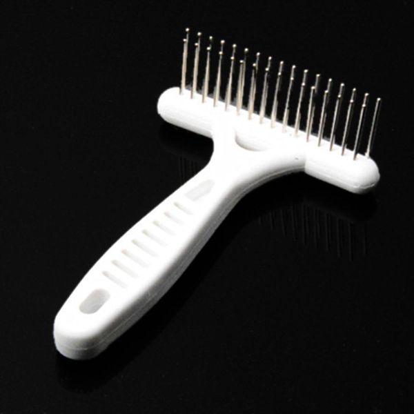 white rake comb for dogs brush short long hair fur shedding remove cat dog brush grooming tools pet dog supplies
white rake comb for dogs brush short long hair fur shedding remove cat dog brush grooming tools pet dog supplies
