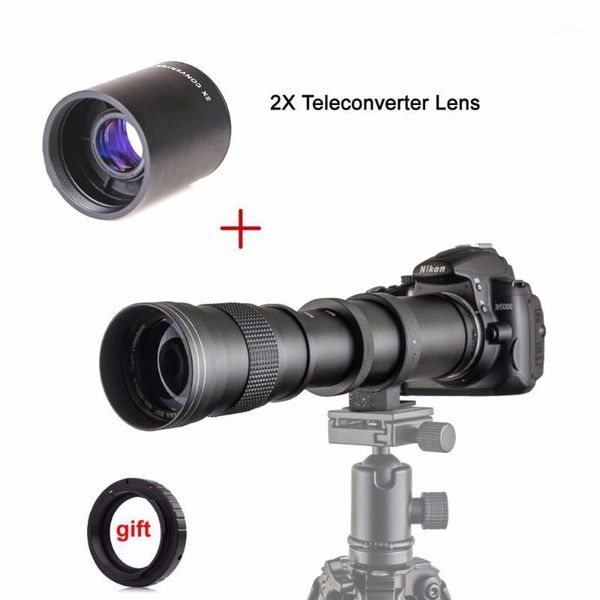 420-800mm f/8.3-16 manual super telep zoom lens + 2x teleconverter lens for canon nikon pentax olympus sony e mount m4/31
420-800mm f/8.3-16 manual super telep zoom lens + 2x teleconverter lens for canon nikon pentax olympus sony e mount m4/31