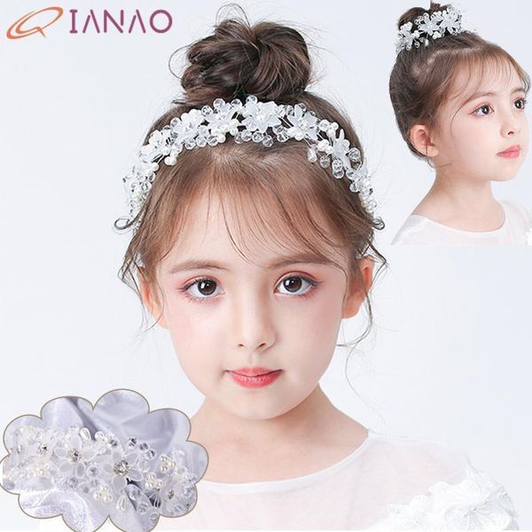 hair accessories qianao crystal beads flower crown bride diadem headpiece tiaras and child princess pearl jewelry headwear1, Slivery;white
hair accessories qianao crystal beads flower crown bride diadem headpiece tiaras and child princess pearl jewelry headwear1, Slivery;white