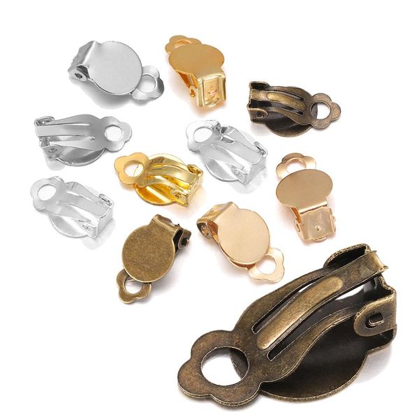 50pcs lot gold ear clip base earrings blank setting fit 10mm glass cabochons earring findings diy jewelry making supplies h jllike, White
50pcs lot gold ear clip base earrings blank setting fit 10mm glass cabochons earring findings diy jewelry making supplies h jllike, White