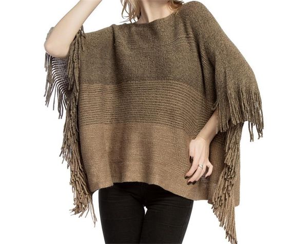 new autumn and winter sweaters european and american ladies shawls striped patchwork color gold silk shawls warm tassel cloak ly1223a, White
new autumn and winter sweaters european and american ladies shawls striped patchwork color gold silk shawls warm tassel cloak ly1223a, White