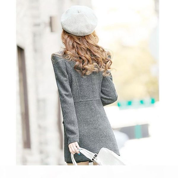 wholesale-2016 autumn winter women woolen coat female warm wool long sleeve overcoat jacket fashion 10203, Black
wholesale-2016 autumn winter women woolen coat female warm wool long sleeve overcoat jacket fashion 10203, Black