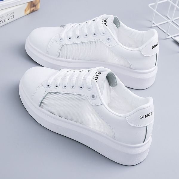 swyivy mesh breathable white shoes woman summer sneakers platform new female casual wedges shoes sneakers for woman white y200801, Black
swyivy mesh breathable white shoes woman summer sneakers platform new female casual wedges shoes sneakers for woman white y200801, Black