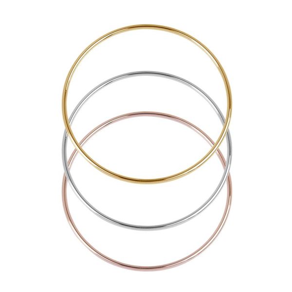 bangle 1 pc fashion stainless steel bracelets rose gold silver color round jewelry for women men gifts 22cm - 18.5cm long, Black
bangle 1 pc fashion stainless steel bracelets rose gold silver color round jewelry for women men gifts 22cm - 18.5cm long, Black