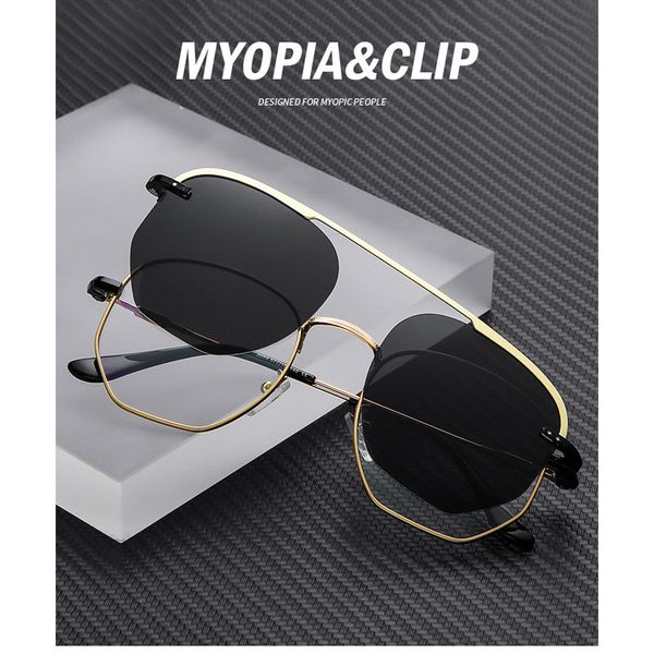 sunglasses women men polygon magnetic clip on polarized sun with optical glasses hexagon metal frame anti blue ray lens
sunglasses women men polygon magnetic clip on polarized sun with optical glasses hexagon metal frame anti blue ray lens