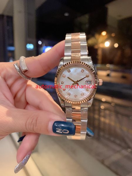super quality lady watch 31mm u1f factory stainless steel two-tone automatic mechanica sapphire perpetual women wristwatches ar371, Slivery;brown
super quality lady watch 31mm u1f factory stainless steel two-tone automatic mechanica sapphire perpetual women wristwatches ar371, Slivery;brown