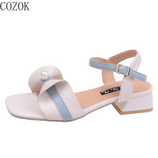 2021 ladies new sandals bowknot pearl decoration casual women sandals fashion trend, Black
2021 ladies new sandals bowknot pearl decoration casual women sandals fashion trend, Black
