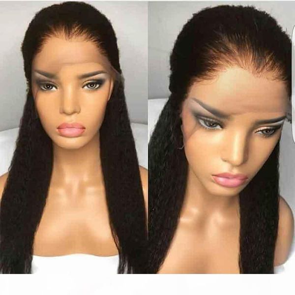 fake scalp 360 lace front wigs preplucked invisible kinky straight human hair wig bleached knots remy hd transparent lace wig, Black
fake scalp 360 lace front wigs preplucked invisible kinky straight human hair wig bleached knots remy hd transparent lace wig, Black