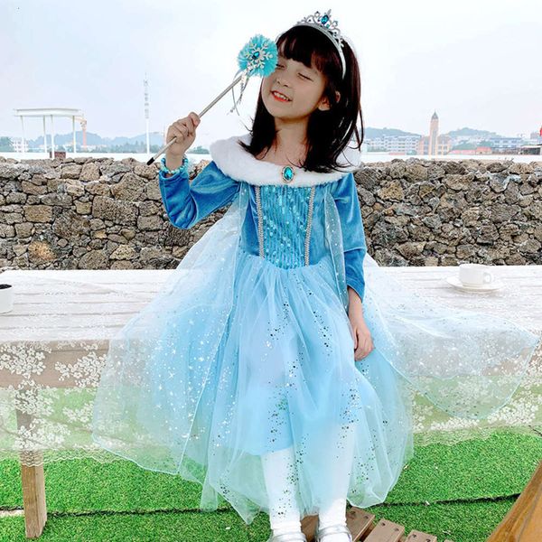 2020 halloween ins autumn plush sle thickened long sve mh ice and snow wonderland 2 princs skirt girl's drs, Red;yellow
2020 halloween ins autumn plush sle thickened long sve mh ice and snow wonderland 2 princs skirt girl's drs, Red;yellow