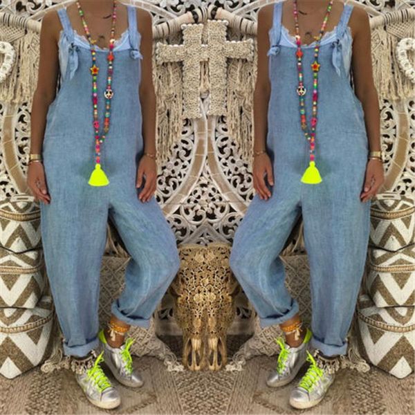 women loose straps jumpsuit playsuit denim blue dungaree overalls trousers lady overall pants casual playsuits plus size romper, Black;white
women loose straps jumpsuit playsuit denim blue dungaree overalls trousers lady overall pants casual playsuits plus size romper, Black;white