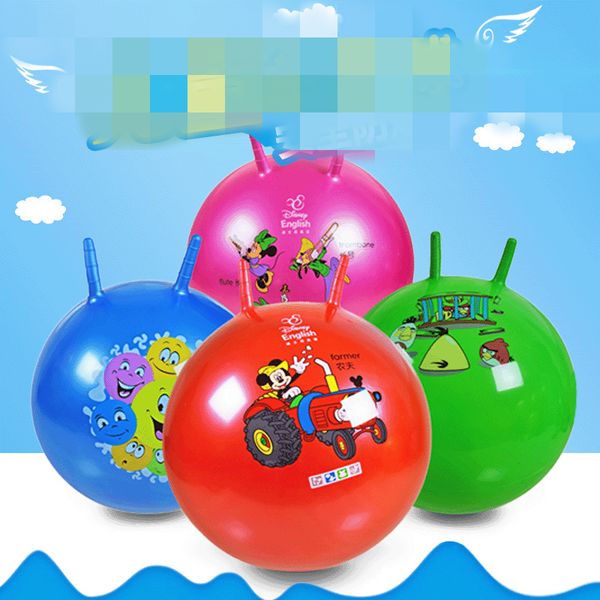 Xmy 45cm Children Kids Space Hopper Bouncing Balls Claw The Ball Educational Outdoor Sports Toys Kindergarten Jump Games Ball Randomcolor