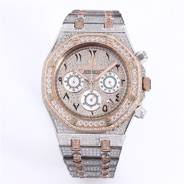 the 15400 arabian number diamond watch is equipped with 316l stainless steel case, solid thick steel belt, imported austrian square diamond, Slivery;brown
the 15400 arabian number diamond watch is equipped with 316l stainless steel case, solid thick steel belt, imported austrian square diamond, Slivery;brown