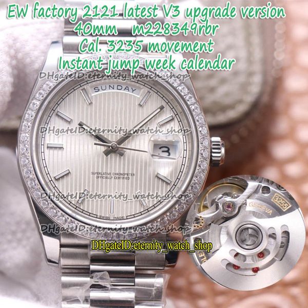 ewf ewf v3 обновление версии 40 мм cal.3255 автоматические регуляторы 18ct dial 228349 мужские часы стальной корпус ремешок diamond bezel 22, Slivery;brown
ewf ewf v3 обновление версии 40 мм cal.3255 автоматические регуляторы 18ct dial 228349 мужские часы стальной корпус ремешок diamond bezel 22, Slivery;brown