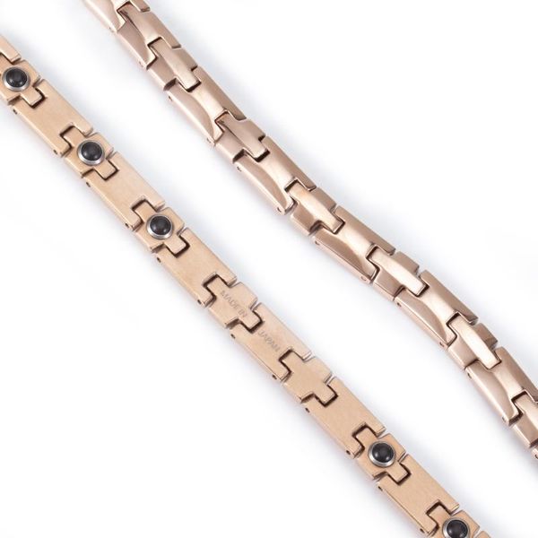 link, chain wollet jewelry pure titanium magnetic bangle bracelet for women men rose gold color metallic silver all hematite health, Black
link, chain wollet jewelry pure titanium magnetic bangle bracelet for women men rose gold color metallic silver all hematite health, Black