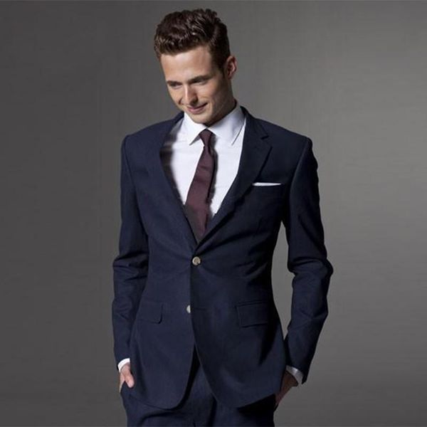 custom made dark blue men suit tailor made suit bespoke light navy blue wedding suits for men slim fit 2020 groom tuxedos, White;black
custom made dark blue men suit tailor made suit bespoke light navy blue wedding suits for men slim fit 2020 groom tuxedos, White;black