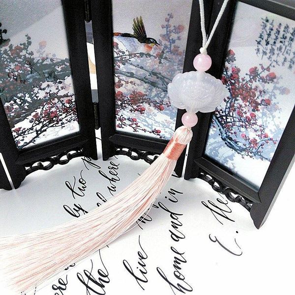 2pcs white jade decor tassels fring pendant diy jewelry garments crafts accessories key car bag hanging ring silk tassels trim h qylnwu
2pcs white jade decor tassels fring pendant diy jewelry garments crafts accessories key car bag hanging ring silk tassels trim h qylnwu