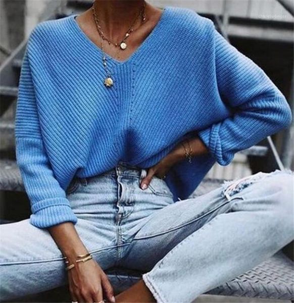 new arrival autumn winter blue knitted pullovers women long sleeve v-neck cashmere sweaters women casual korean female jumper1, White;black 
new arrival autumn winter blue knitted pullovers women long sleeve v-neck cashmere sweaters women casual korean female jumper1, White;black
