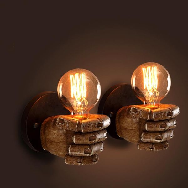 wall lamp fist resin vintage light loft retro industrial wind decorative lights hallway hands edison bulb sconces
wall lamp fist resin vintage light loft retro industrial wind decorative lights hallway hands edison bulb sconces