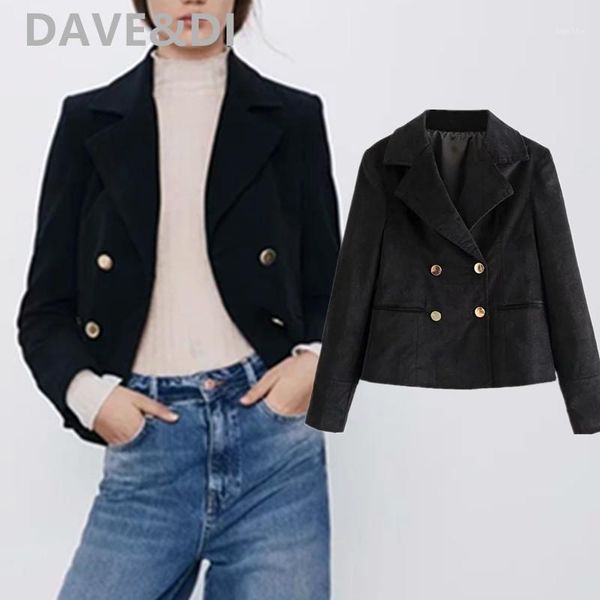 dave&di england office lady vintage double breasted velvet blazer feminino blazer women mujer 2020 women blazers jackets1, White;black
dave&di england office lady vintage double breasted velvet blazer feminino blazer women mujer 2020 women blazers jackets1, White;black