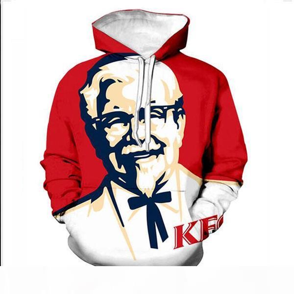 new men womens kfc colonel funny 3d print fashion tracksuits hip hop pants + hoodies tz02, Gray
new men womens kfc colonel funny 3d print fashion tracksuits hip hop pants + hoodies tz02, Gray