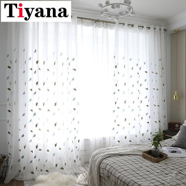 curtain & drapes tiyana embroidered leaves tulle curtains for living room kitchen window treatment white sheer p311x
curtain & drapes tiyana embroidered leaves tulle curtains for living room kitchen window treatment white sheer p311x