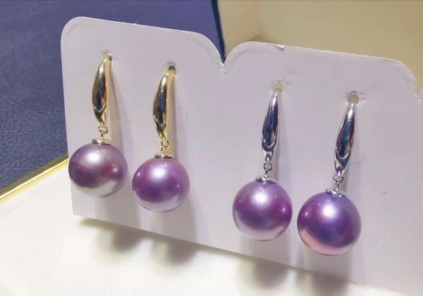 d424 pearl earrings fine jewelry 925 sterling silver round 11-12mm natural fresh water edison purple pearls drop dangle earrings
d424 pearl earrings fine jewelry 925 sterling silver round 11-12mm natural fresh water edison purple pearls drop dangle earrings