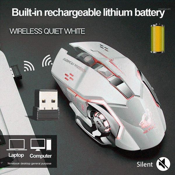 x8 rechargeable wireless mute led backlight usb optical ergonomic gaming mouse bottom wear-resistant gasket comfortable feel1
x8 rechargeable wireless mute led backlight usb optical ergonomic gaming mouse bottom wear-resistant gasket comfortable feel1