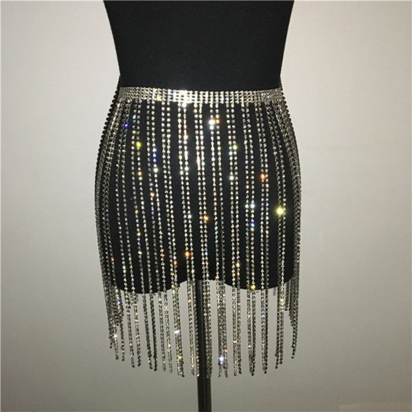 glitter rhinestone long tassel skirts gold silver crystal diamonds loose adjustable women summer beach bikini mini skirt q1219, Black
glitter rhinestone long tassel skirts gold silver crystal diamonds loose adjustable women summer beach bikini mini skirt q1219, Black