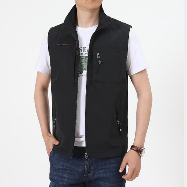 2021 men's vests without sleeves jackets cotton quick breathable drying in the open casual walking fishing clothes plus size 6xl i5p8, Black;white
2021 men's vests without sleeves jackets cotton quick breathable drying in the open casual walking fishing clothes plus size 6xl i5p8, Black;white