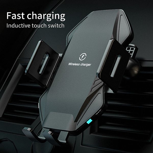 automatic clamping wireless car charger for iphone xs max xr x 8plus wireless charger 10w car phone holder 2 in 1
automatic clamping wireless car charger for iphone xs max xr x 8plus wireless charger 10w car phone holder 2 in 1