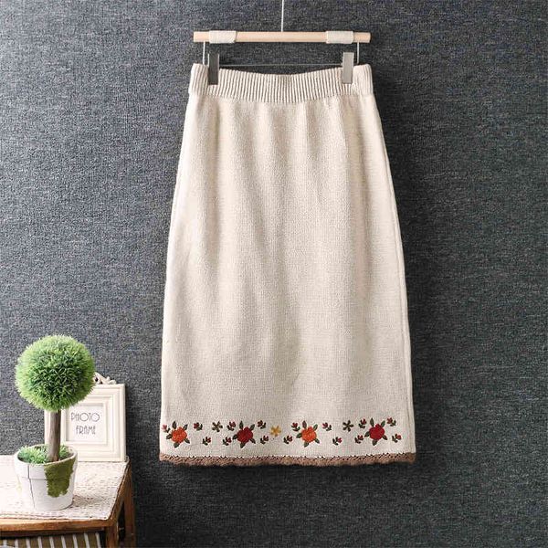 skirts autumn embroidery flower hem knitted skirt women casual elastic waist skirts female daily wear jjco, Black
skirts autumn embroidery flower hem knitted skirt women casual elastic waist skirts female daily wear jjco, Black