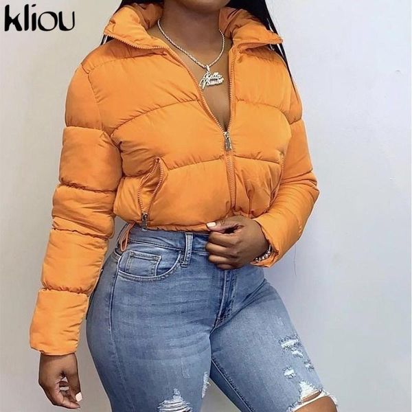 kliou solid женский пальто 2021 горячий корпус chilly parkas осень зимняя на молнии карманные хлопчатобумажные толстые женские наряды, Black
kliou solid женский пальто 2021 горячий корпус chilly parkas осень зимняя на молнии карманные хлопчатобумажные толстые женские наряды, Black