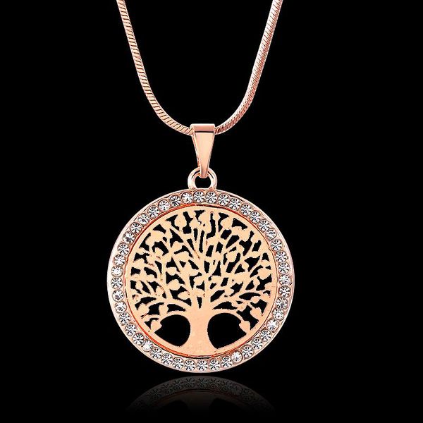 pendant necklaces tree of life necklace women jewelry fashion crystal rose gold statement & pendants christmas gift drop, Silver
pendant necklaces tree of life necklace women jewelry fashion crystal rose gold statement & pendants christmas gift drop, Silver