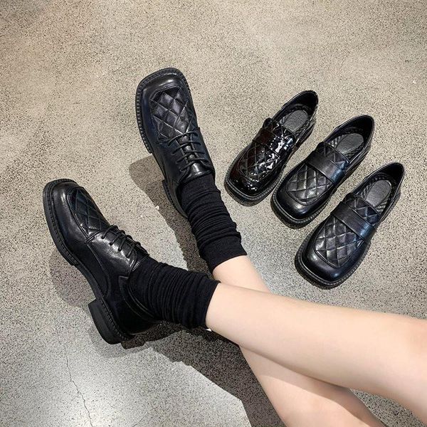 korean shoes shallow mouth autumn black flats platform all-match casual female sneakers ladies' footwear british style
korean shoes shallow mouth autumn black flats platform all-match casual female sneakers ladies' footwear british style