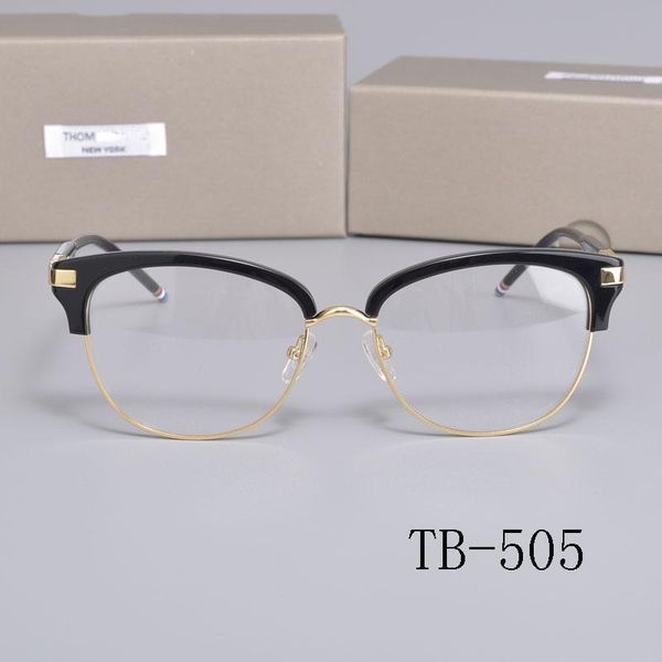 fashion sunglasses frames brand thom prescription eyeglasses tb505 anti blue lens myopia eyewear women men with original box, Black
fashion sunglasses frames brand thom prescription eyeglasses tb505 anti blue lens myopia eyewear women men with original box, Black