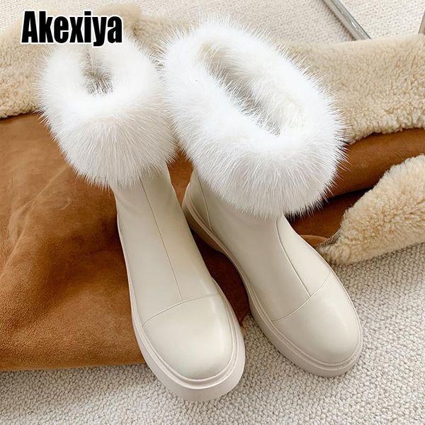 2020 winter genuine leather women boots fur warm boots snow platform black beige wool p737
2020 winter genuine leather women boots fur warm boots snow platform black beige wool p737