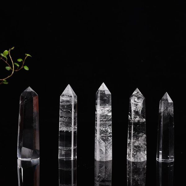 natural white crystal clear quartz 4-8cm quartz crystal stone point healing hexagonal wand treatme jllvrf, Black
natural white crystal clear quartz 4-8cm quartz crystal stone point healing hexagonal wand treatme jllvrf, Black